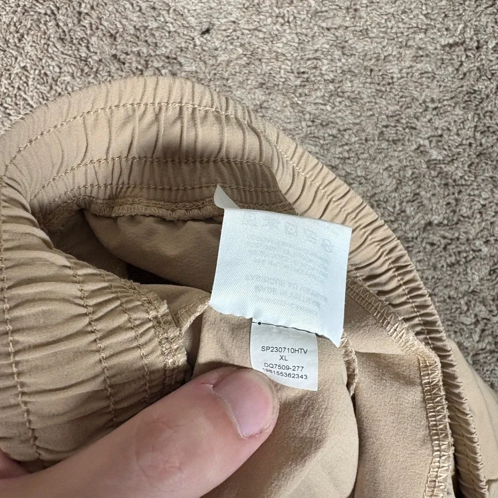 Jordan Essentials Mens Woven Cargo Pants Beige Tan Jumpman XL DQ7509-277